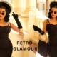 retro glamour