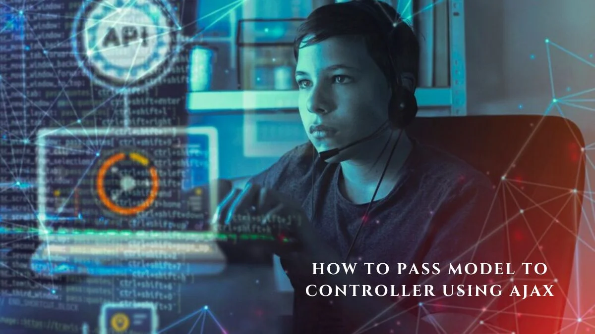 how to pass model to controller using ajax